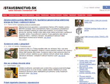 Tablet Screenshot of istavebnictvo.sk